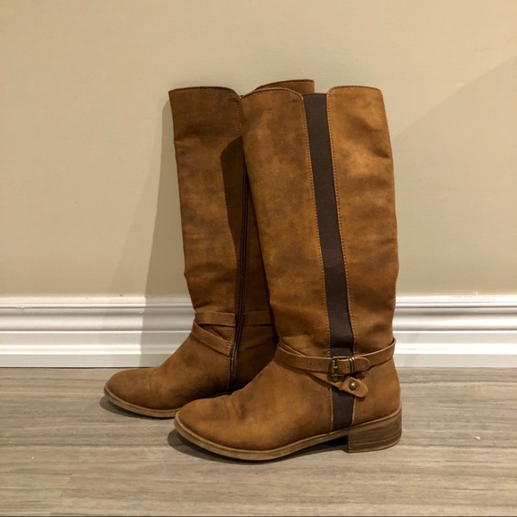 Aldo Cognac Knee-high Boots - Picture 3 of 6